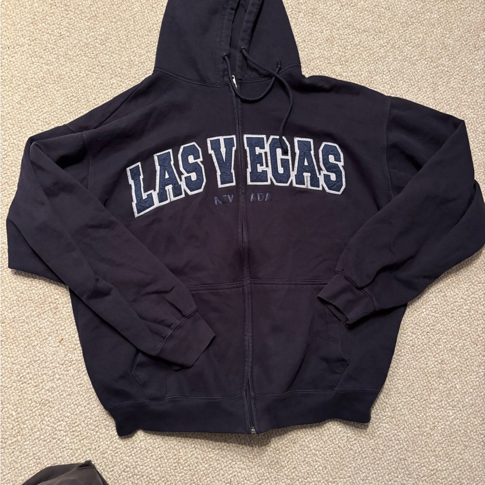 Blue Las Vegas Hoodie